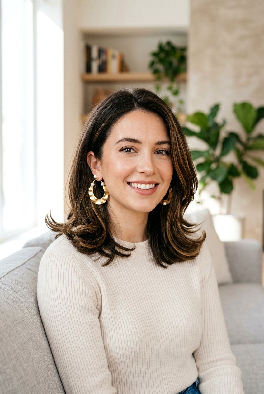 Flipped Out Lob - 20 bouncy hairstyle for holiday party - 20 bouncy hairstyle for holiday party