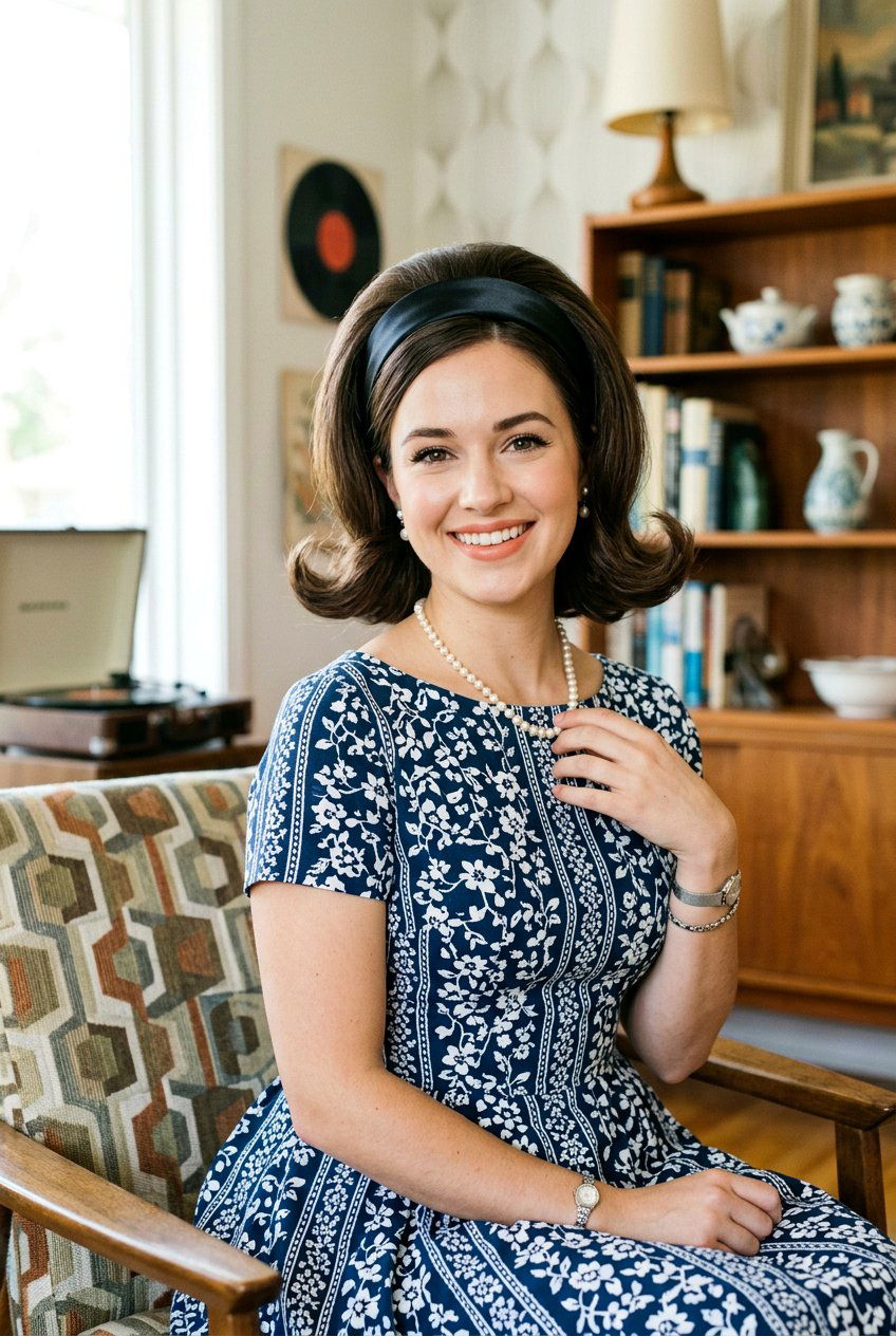 Flippy Bob 60s - 20 prom hairstyle for short bob hair - 20 prom hairstyle for short bob hair