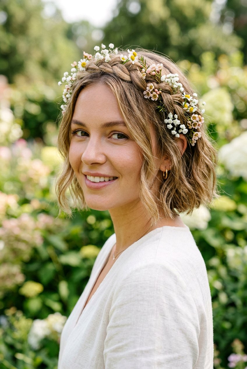 Floral Braid For Short Hair - 20 floral braid hairstyle - 20 floral braid hairstyle
