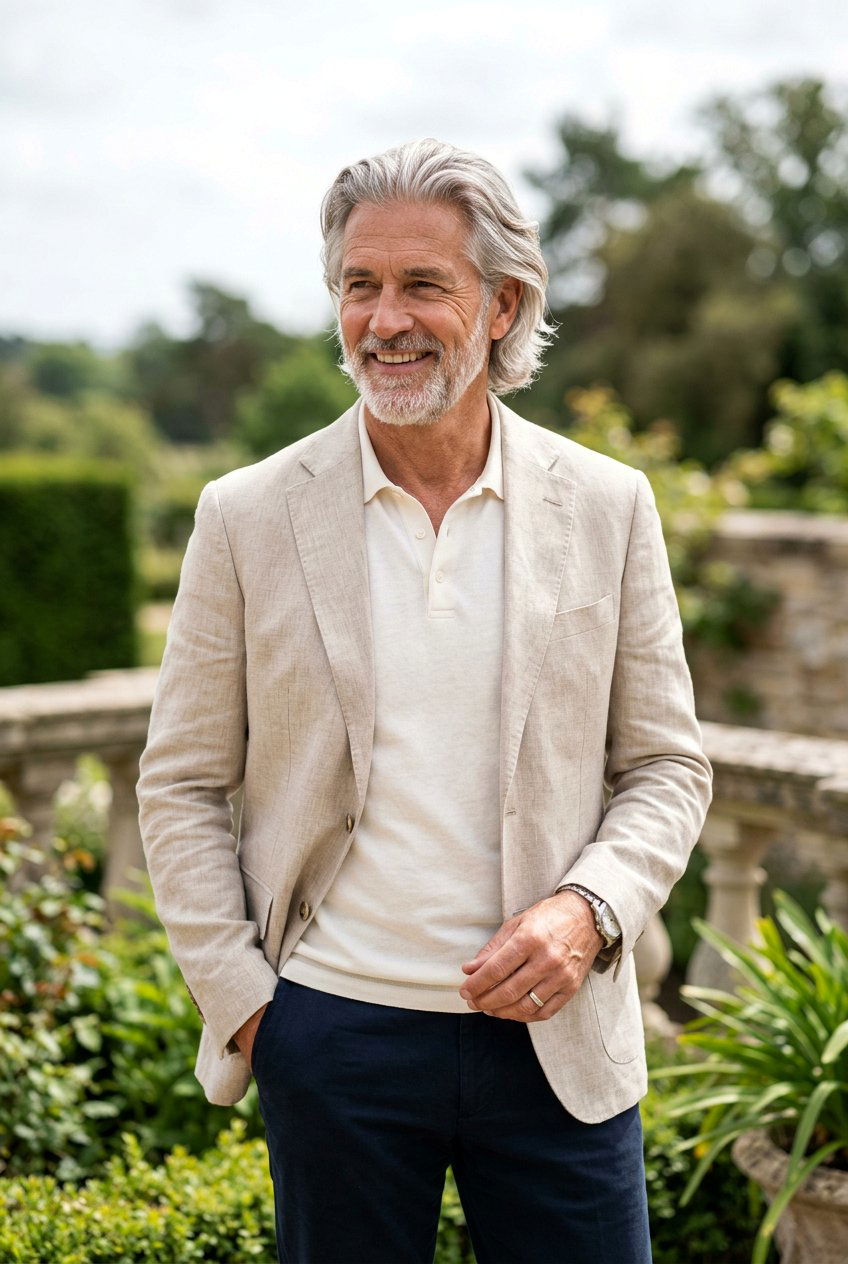 Flow Haircut - 20 mens haircut for mature gray hair - 20 men’s haircut for mature gray hair