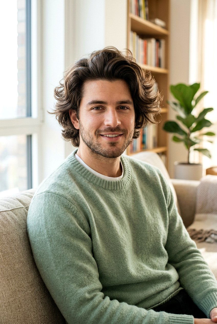 Fluffy Bro Flow - 20 bro flow for medium thick hair men - 20 bro flow for medium thick hair men