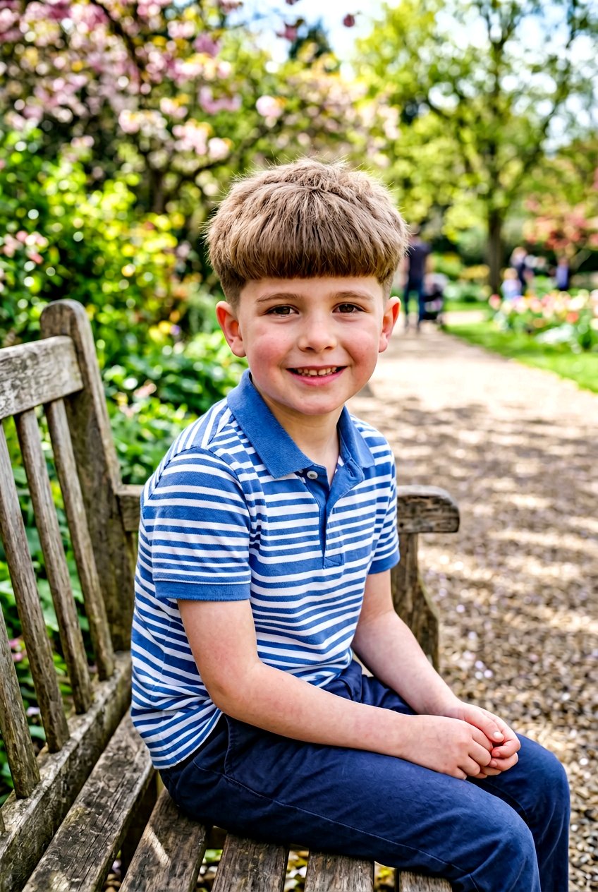 Fluffy Caesar Cut - 20 boys haircut ideas for fluffy hair - 20 boys haircut ideas for fluffy hair