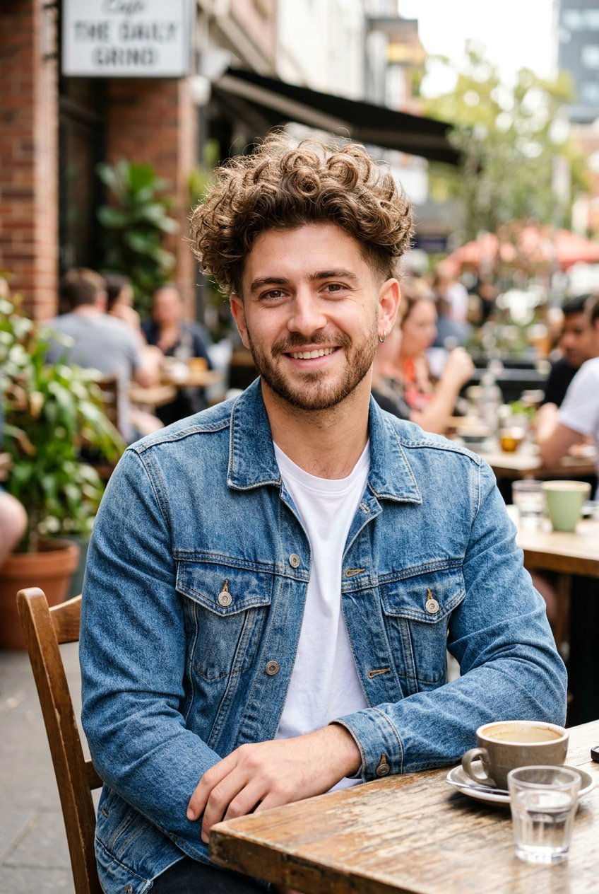 Fluffy Curly Hair Men - 20 fluffy haircuts for men - 20 fluffy haircuts for men