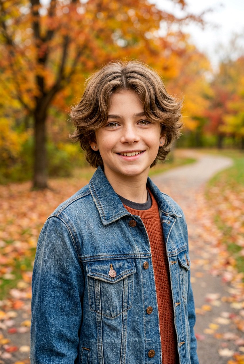 Fluffy Curtain Bangs - 20 boys haircut ideas for fluffy hair - 20 boys haircut ideas for fluffy hair