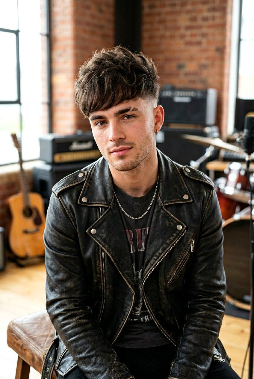 Fluffy Fringe Faux Hawk Boys Haircut - 20 boys haircut with fluffy fringe - 20 boys haircut with fluffy fringe