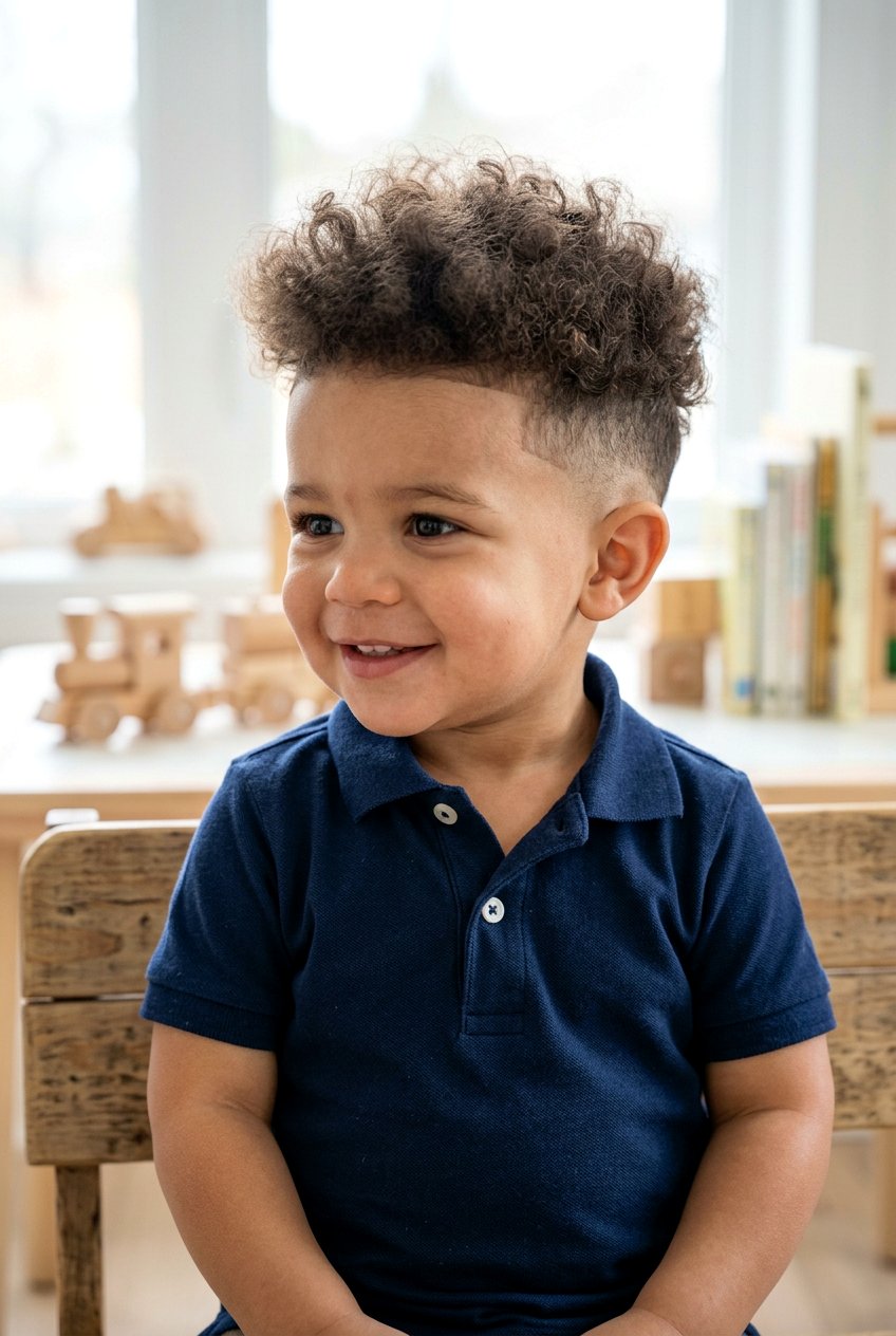 Fluffy Hair Mid Fade - 20 baby boy fluffy haircut - 20 baby boy fluffy haircut