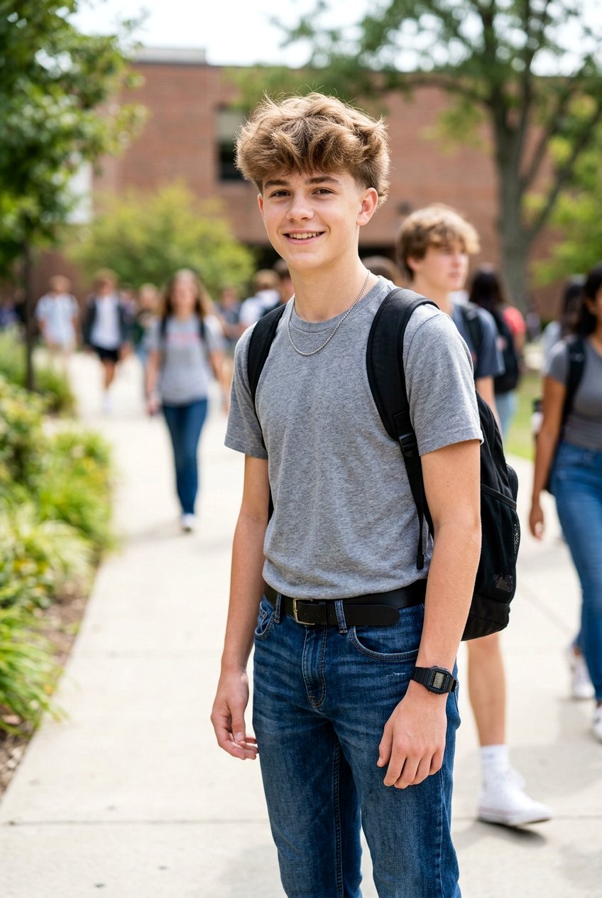 Fluffy Haircut With Low Taper - 20 fluffy haircut for teenage boys - 20 fluffy haircut for teenage boys