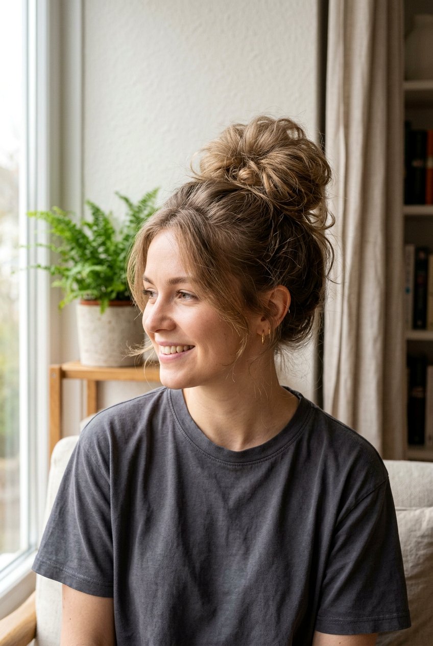Fluffy Messy Bun For Fine Hair - 20 textured bun for fine hair - 20 textured bun for fine hair