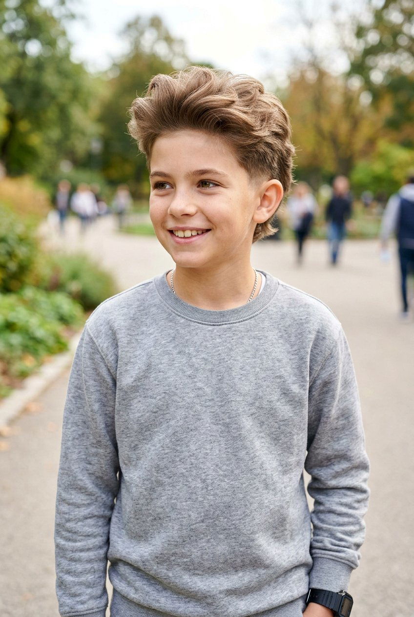 Fluffy Quiff Haircut For Boys - 20 fluffy haircut for teenage boys - 20 fluffy haircut for teenage boys