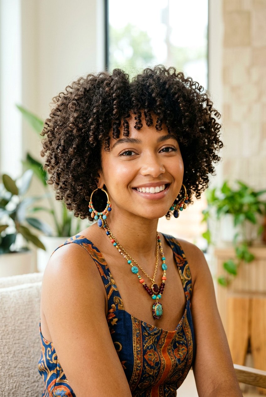 Fluffy Short Curls - 20 mature women wedding guest hairstyle ideas - 20 mature women wedding guest hairstyle ideas