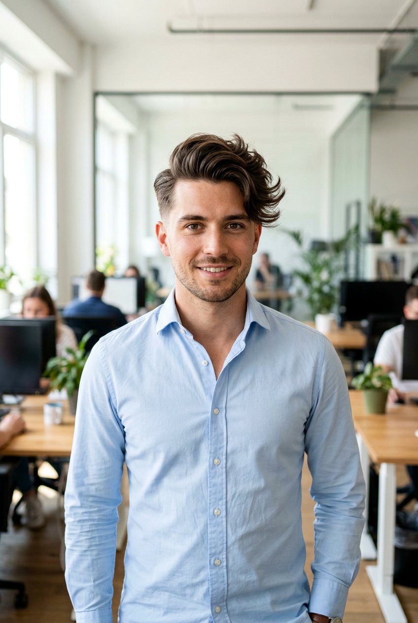 Fluffy Side Part Haircut Men - 20 fluffy haircuts for men - 20 fluffy haircuts for men