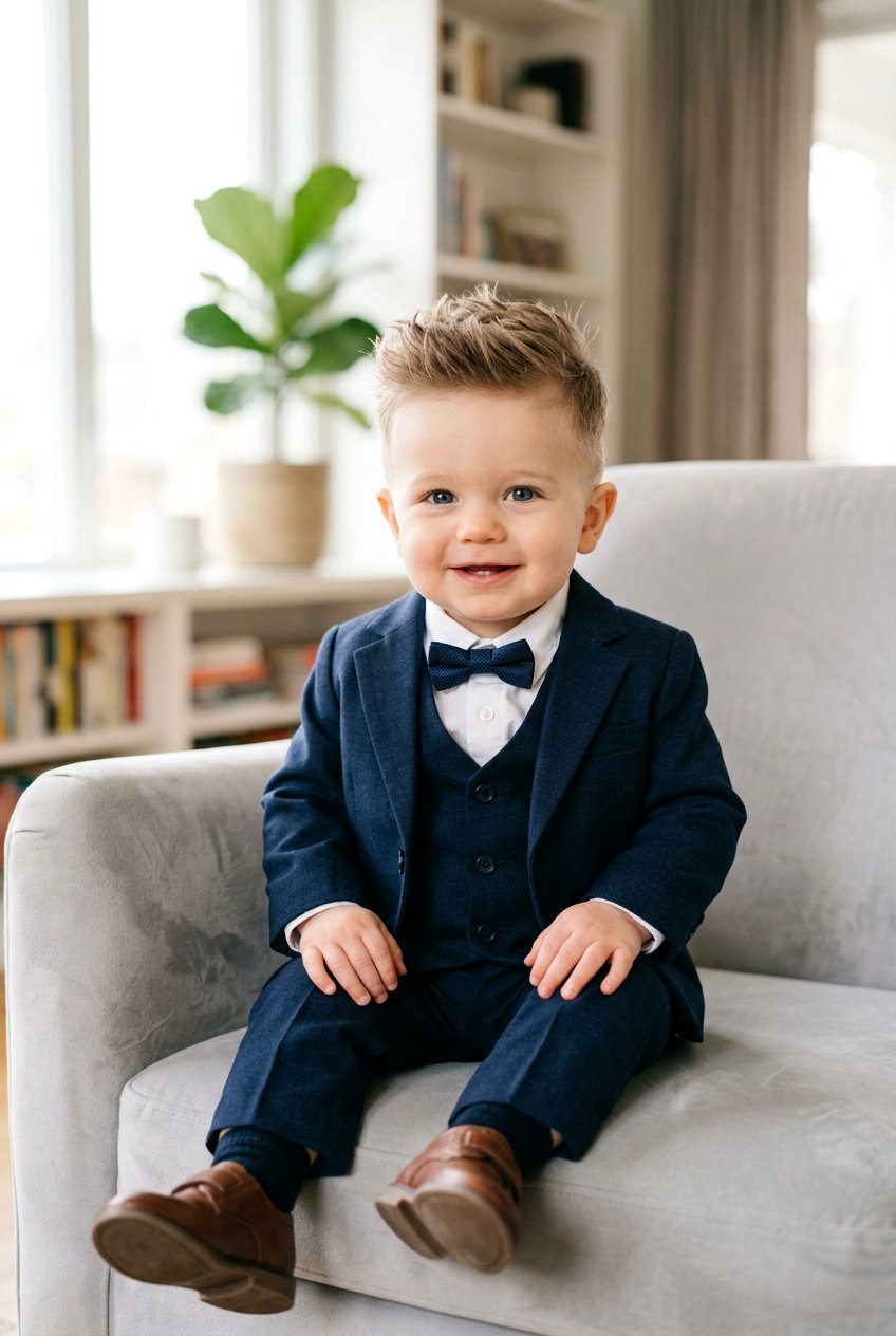 20 Adorable Baby Boy Fluffy Haircut Ideas for Trendy Tots