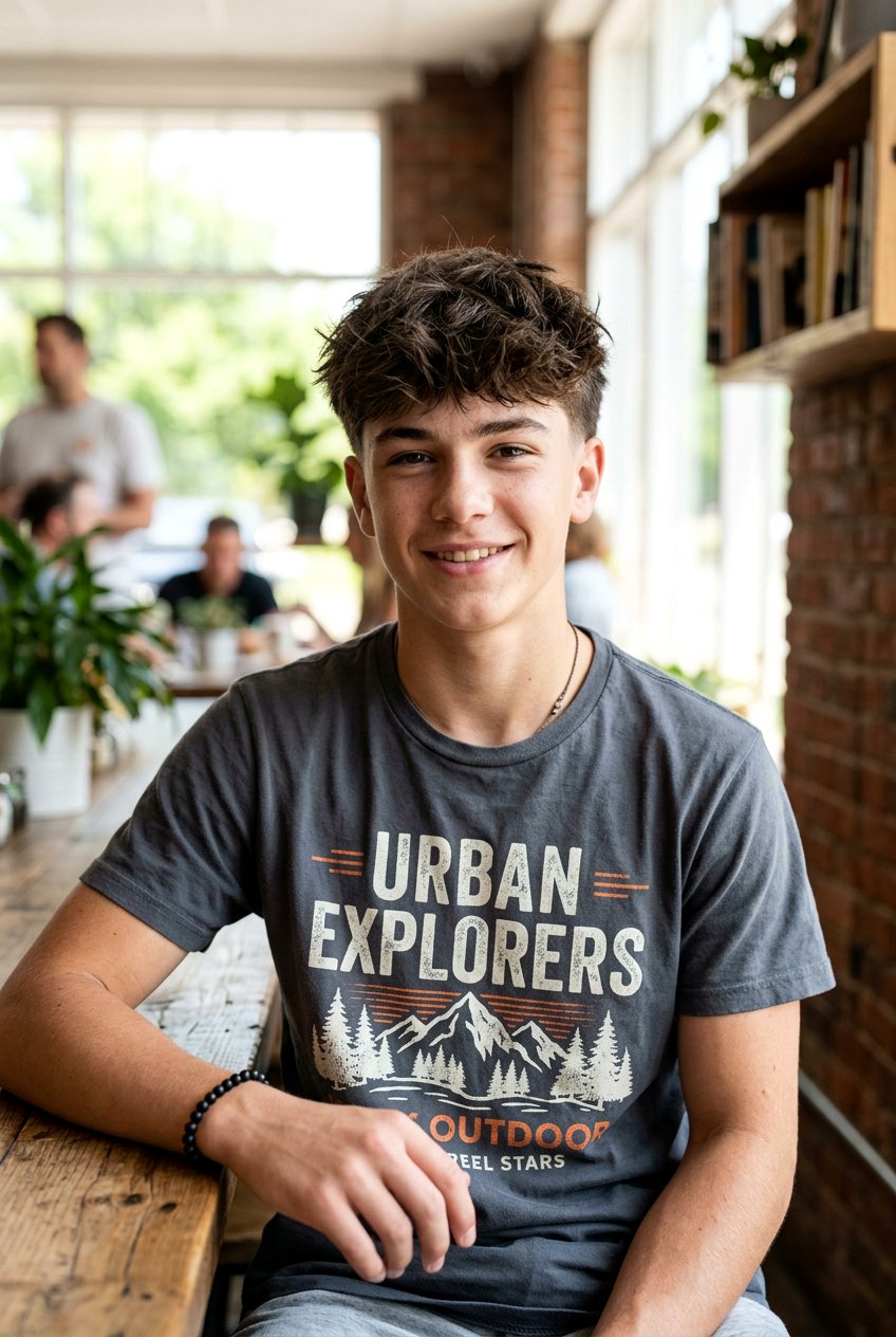 Fluffy Textured Crop Haircut - 20 fluffy haircut for teenage boys - 20 fluffy haircut for teenage boys