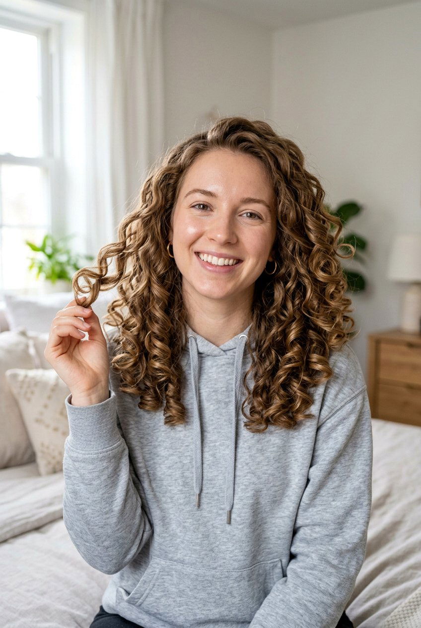 Foam Roller Overnight Curls - 20 dorm room heatless curls - 20 dorm room heatless curls