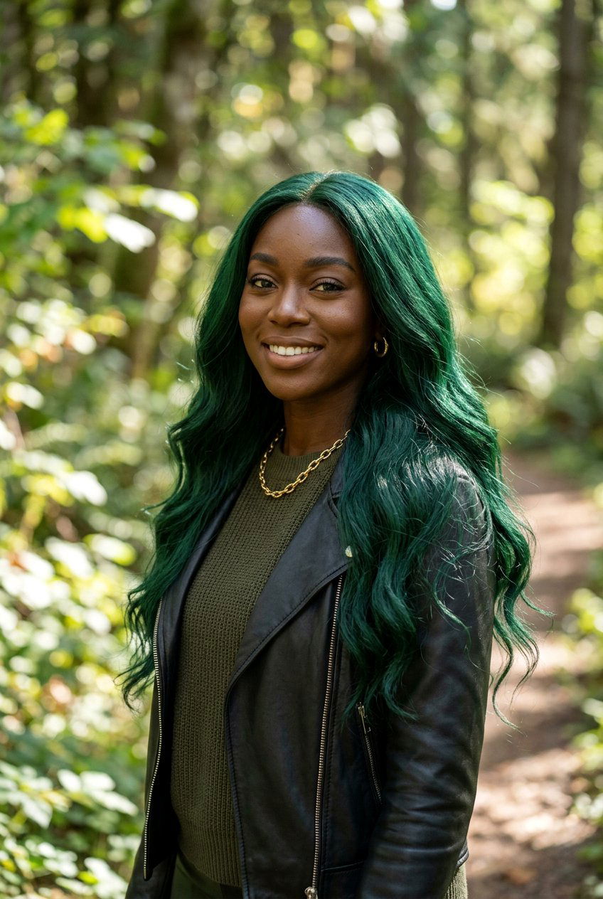 Forest Green Hair Color for Dark Skin - 20 forest green hair color - 20 forest green hair color
