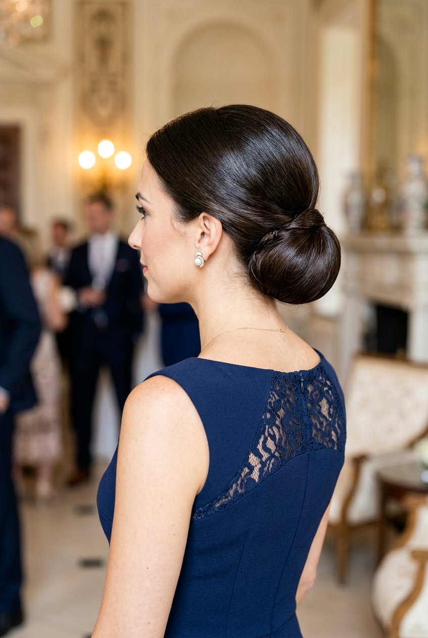 Formal Low Bun Puff - 20 sleek puff hairstyle for natural hair - 20 sleek puff hairstyle for natural hair