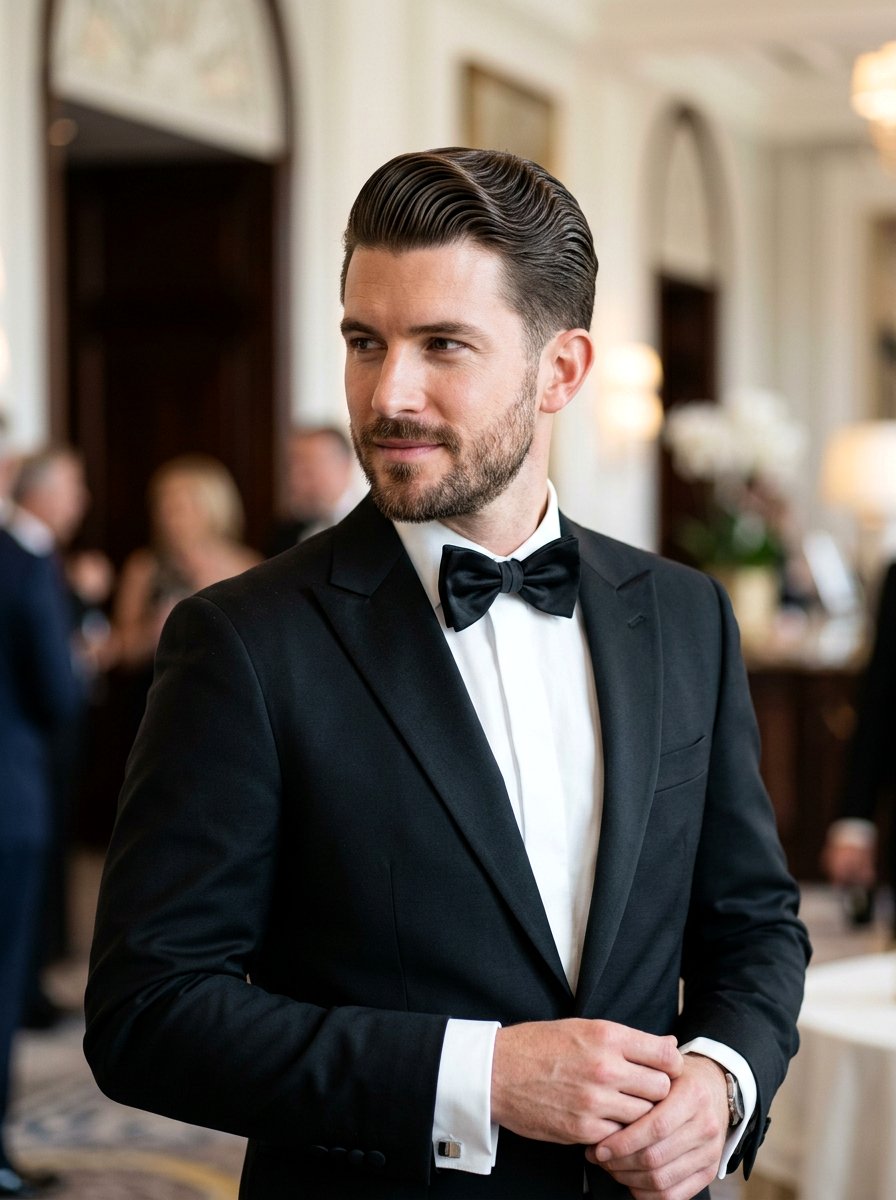 Formal Wavy Slick Back - 20 slick back for wavy hair men - 20 slick back for wavy hair men