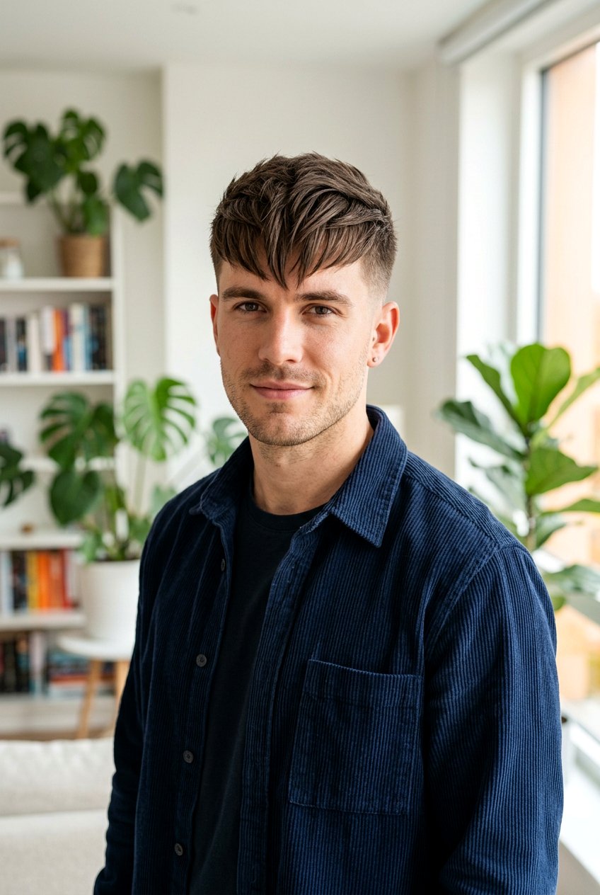 Forward Comb Haircut For Straight Hair - 20 men haircut for straight fine hair - 20 men haircut for straight fine hair