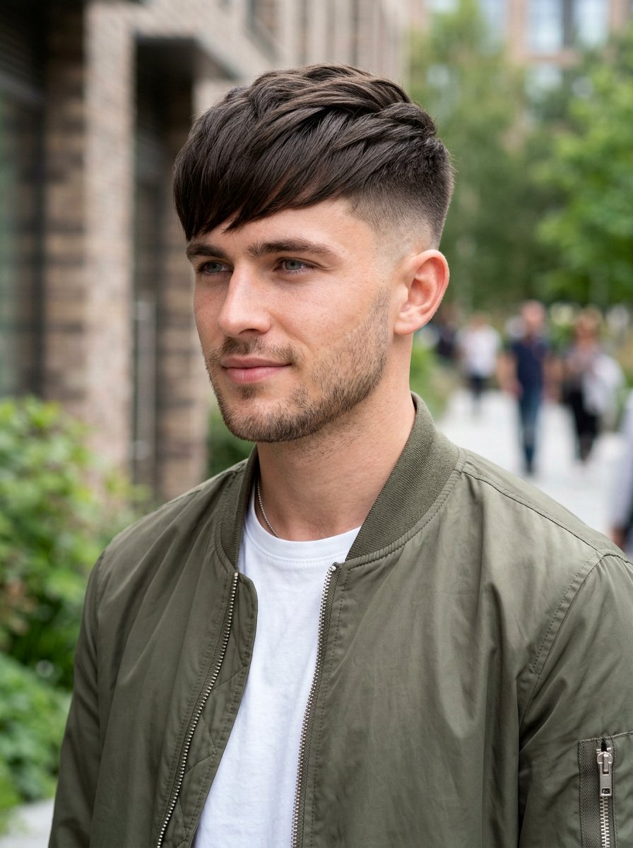 Forward Swept Undercut - 20 undercut for thick straight hair men - 20 undercut for thick straight hair men