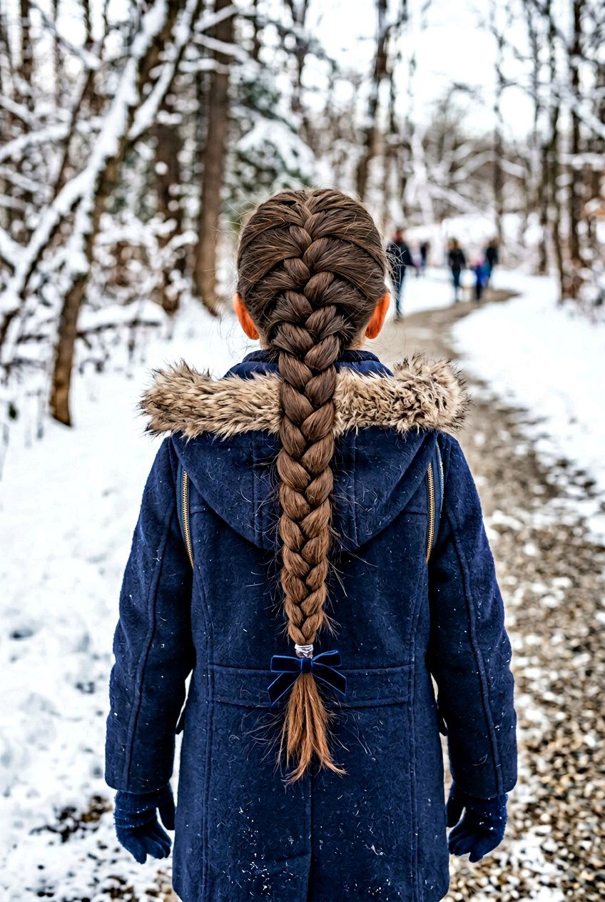 Four Strand Braid - 20 holiday braid styles for girls - 20 holiday braid styles for girls