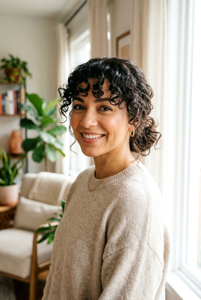 Fourth Day Curly Curly Bangs And Refresh - 20 fourth day curly refresh styles - 20 fourth day curly refresh styles