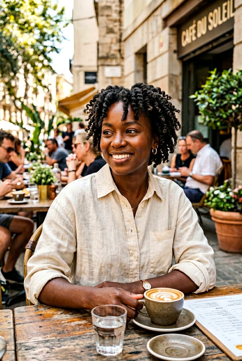 Freeform Finger Coils on TWA - 20 finger coil twa hairstyle - 20 finger coil twa hairstyle