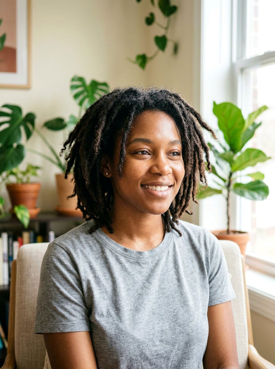 Freeform Starter Locs - 20 starter loc styles for women - 20 starter loc styles for women