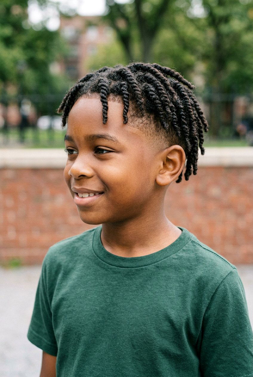 Freeform Starter Locs with High Taper Fade - 20 boys starter loc styles with taper fade - 20 boys starter loc styles with taper fade