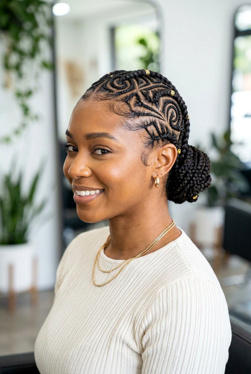 Freestyle Design Stitch Braids - 20 stitch braids hairstyles - 20 stitch braids hairstyles