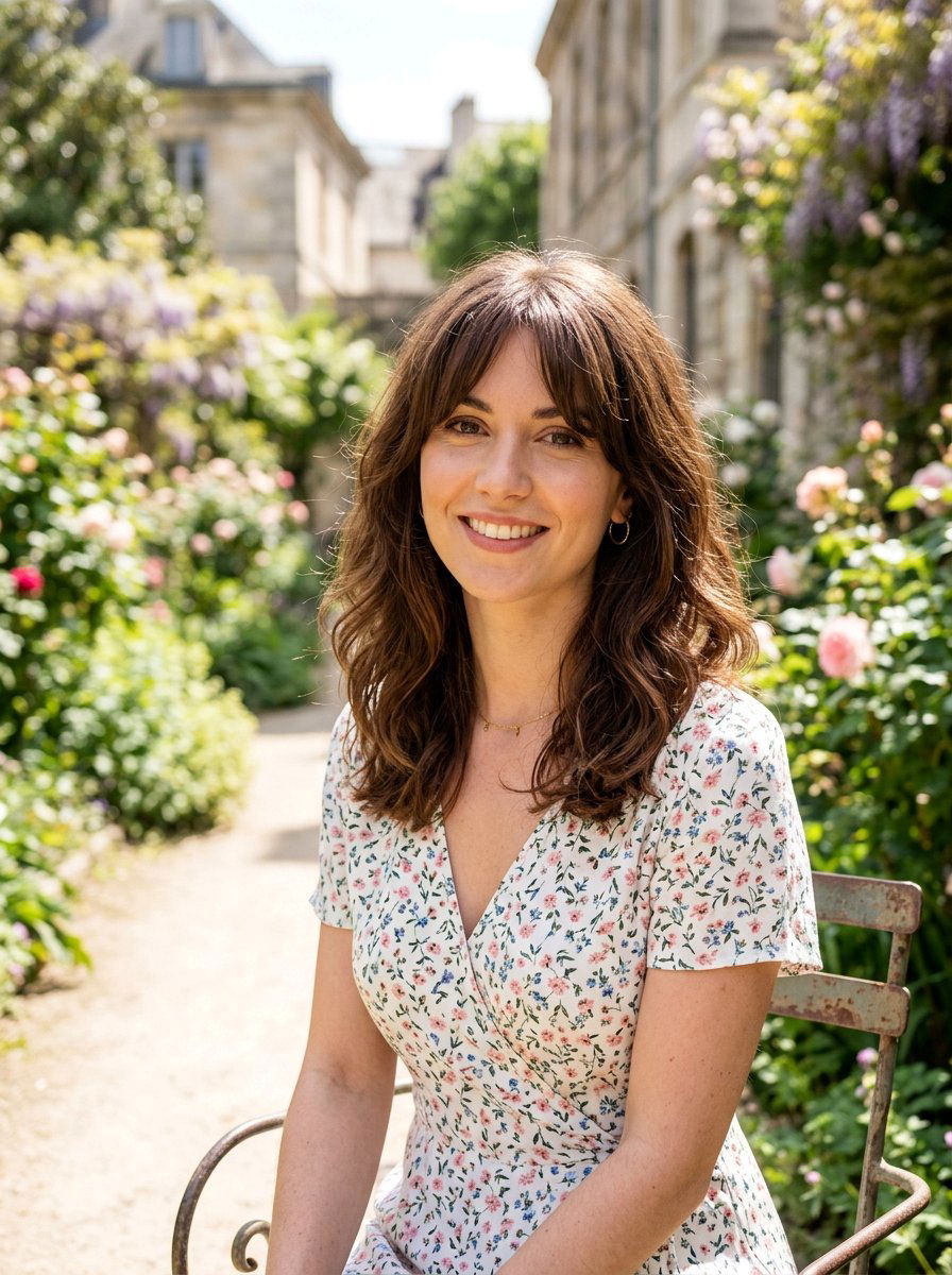 French Bangs With Shoulder Length Hair - 20 french haircut ideas for women - 20 french haircut ideas for women