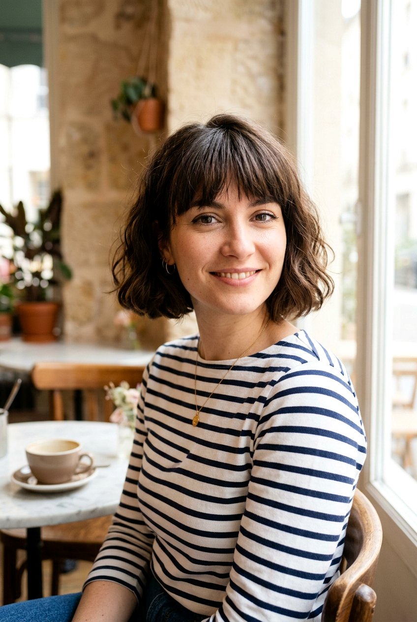 French Bob - 20 wash and wear haircuts - 20 wash and wear haircuts