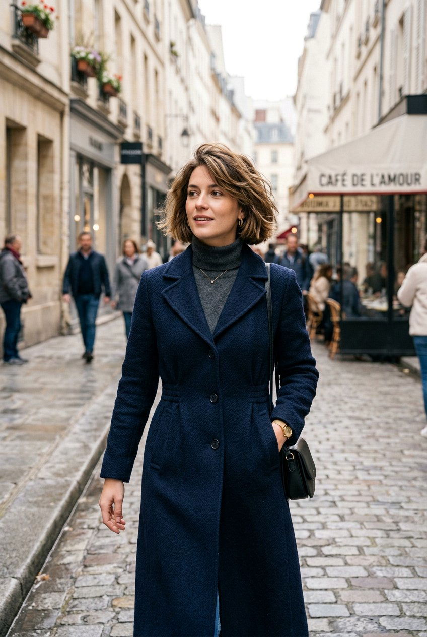 French Bob - 20 winter haircut ideas for women - 20 winter haircut ideas for women