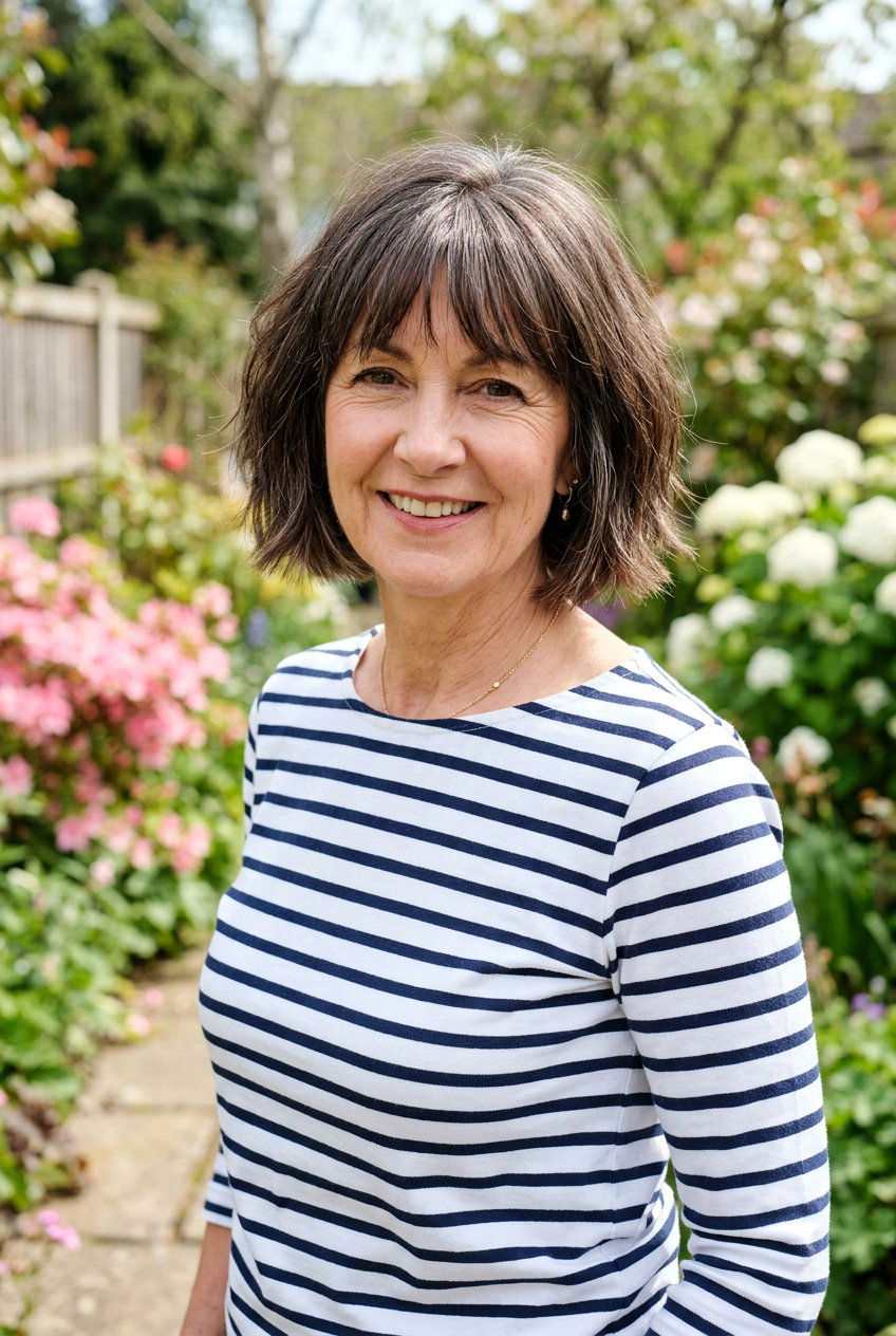 French Bob - 20 bouncy hairstyle for mature women - 20 bouncy hairstyle for mature women