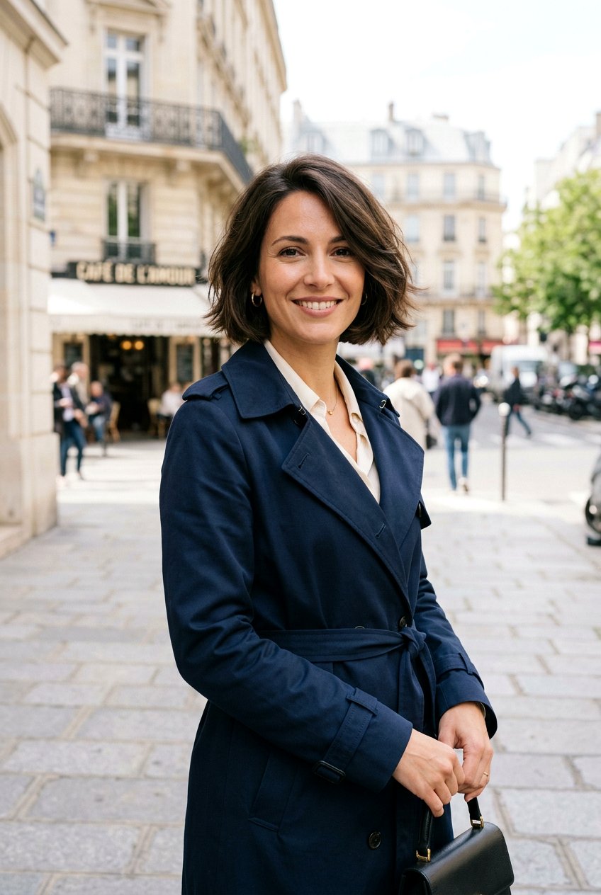 French Bob - 20 low maintenance haircut for professional women - 20 low maintenance haircut for professional women