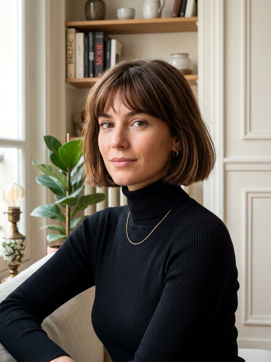 French Bob - 20 short haircut ideas for women - 20 short haircut ideas for women