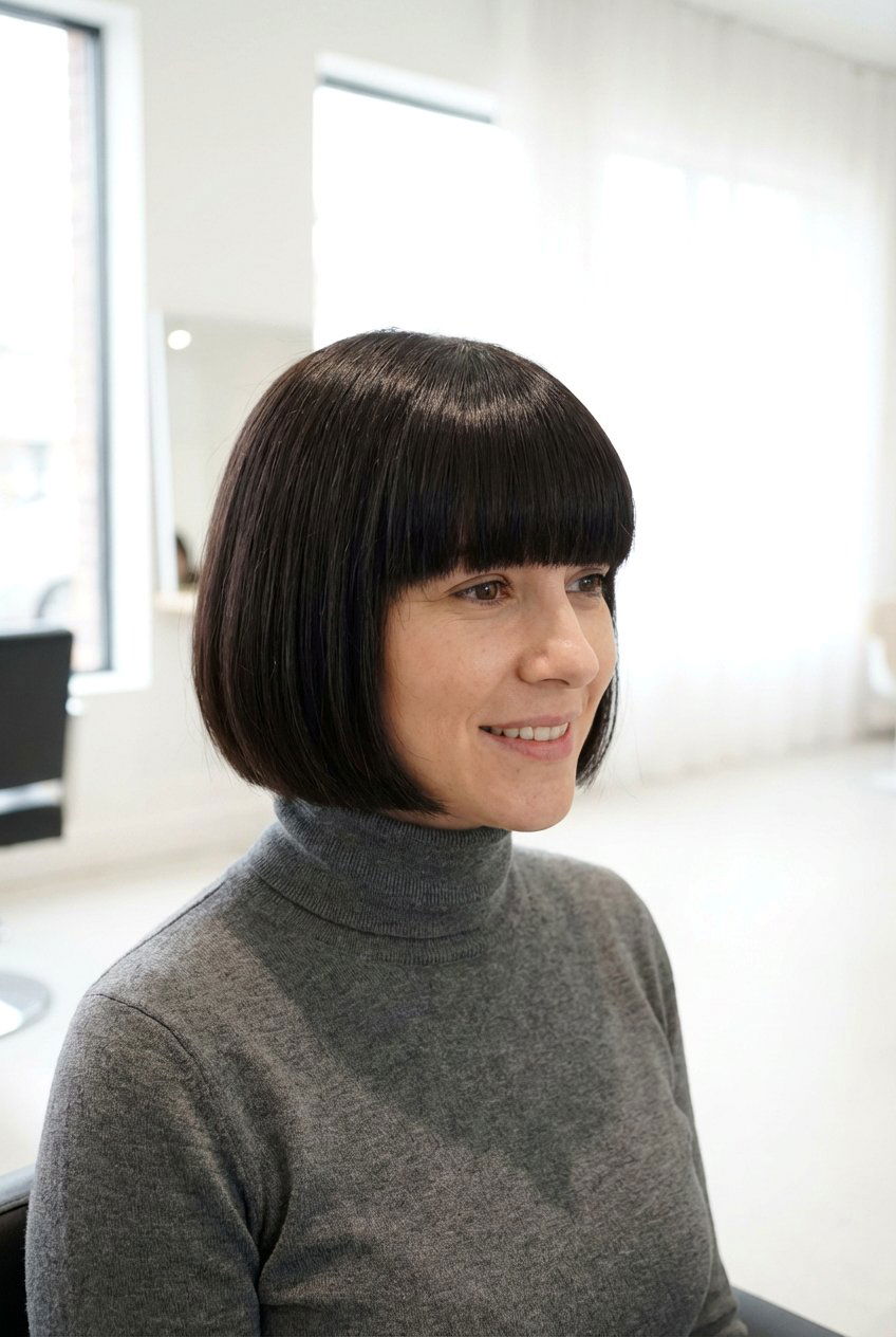 French Bob - 20 hairstyles for fine hair - 20 hairstyles for fine hair