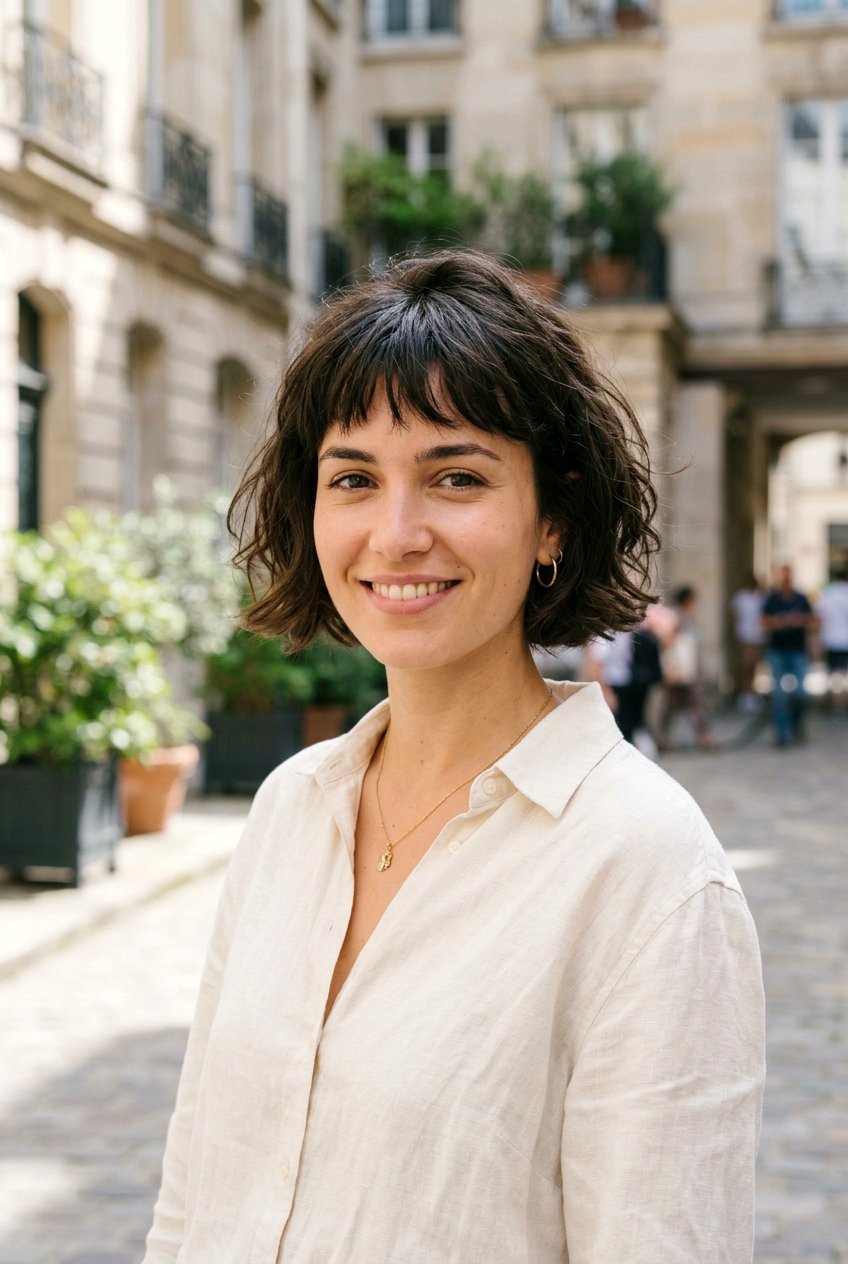 French Bob - 20 popular haircuts for women - 20 popular haircuts for women