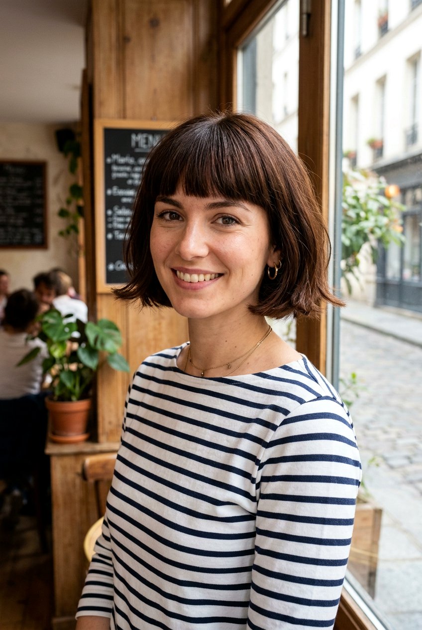 French Bob For Dry Ends - 20 haircut to make damaged hair look healthy - 20 haircut to make damaged hair look healthy