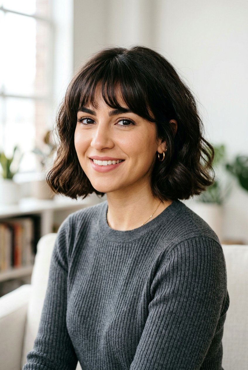 French Bob For Thick Hair - 20 short hairstyles for thick hair - 20 short hairstyles for thick hair