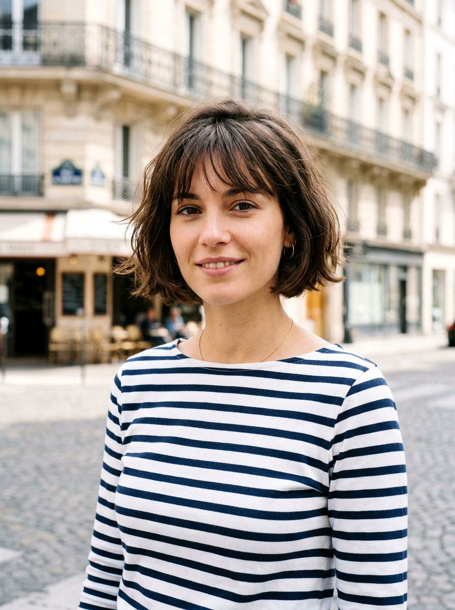 French Bob Haircut - 20 polished bob for older women - 20 polished bob for older women