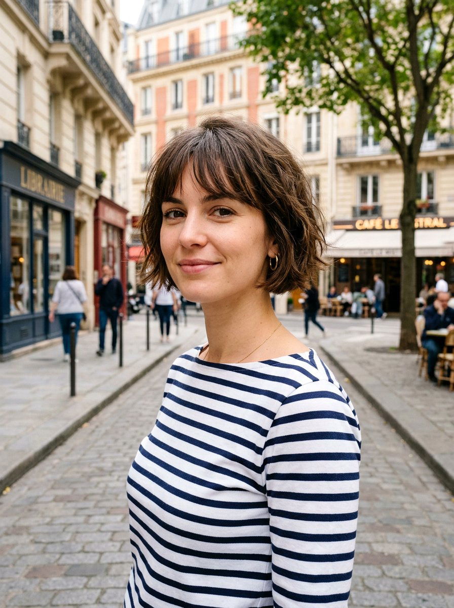 French Bob Haircut - 20 polished haircut for fine thin hair - 20 polished haircut for fine thin hair