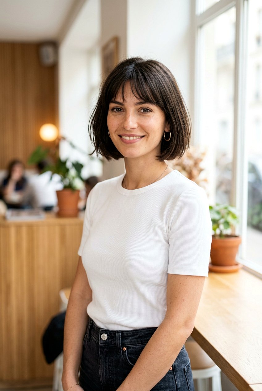 French Bob Haircut Short Length - 20 easy short haircut for busy mornings - 20 easy short haircut for busy mornings