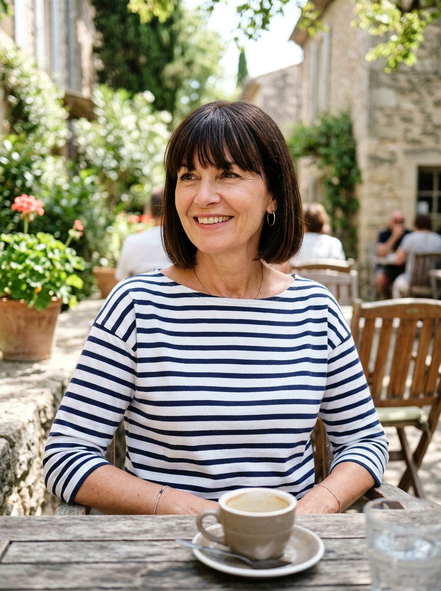 French Bob Haircut With Bangs - 20 trending haircut ideas for mature women - 20 trending haircut ideas for mature women