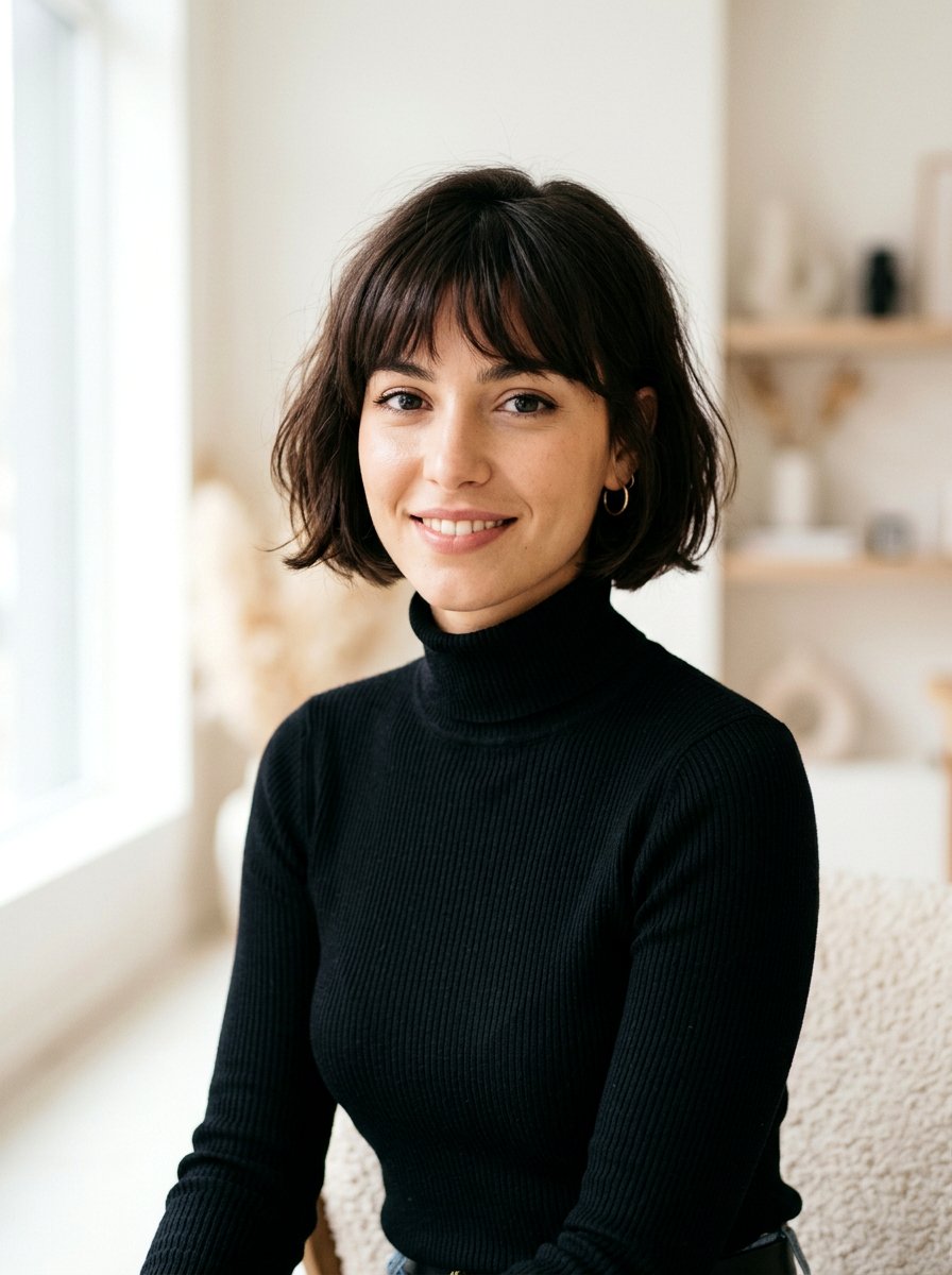 French Bob With Bangs - 20 old hollywood bob hairstyle - 20 old hollywood bob hairstyle