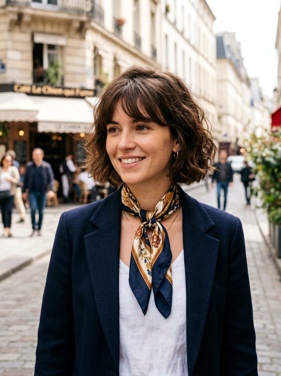 French Bob With Bangs - 20 quiet luxury bob haircut - 20 quiet luxury bob haircut