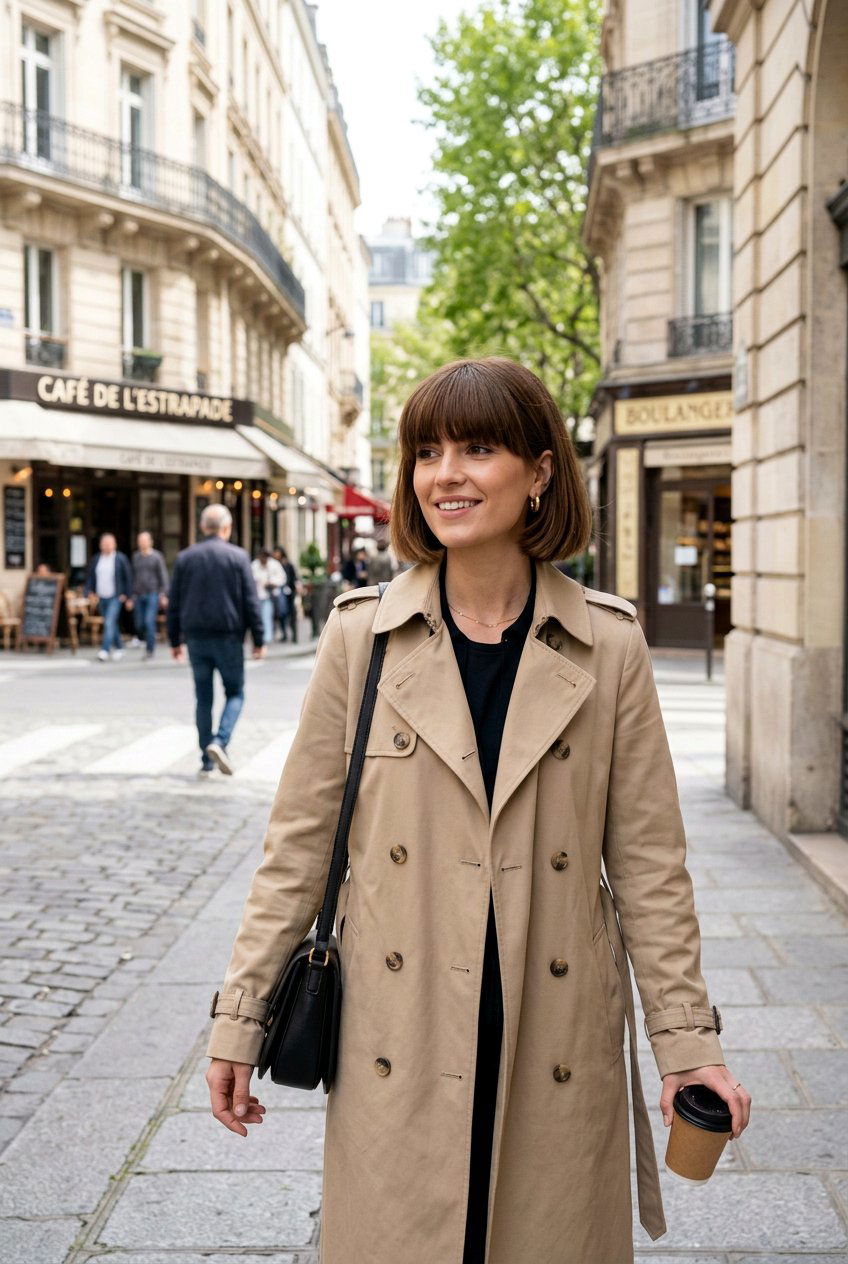 French Bob With Bangs - 20 best hairstyle ideas for roundup posts - 20 best hairstyle ideas for roundup posts