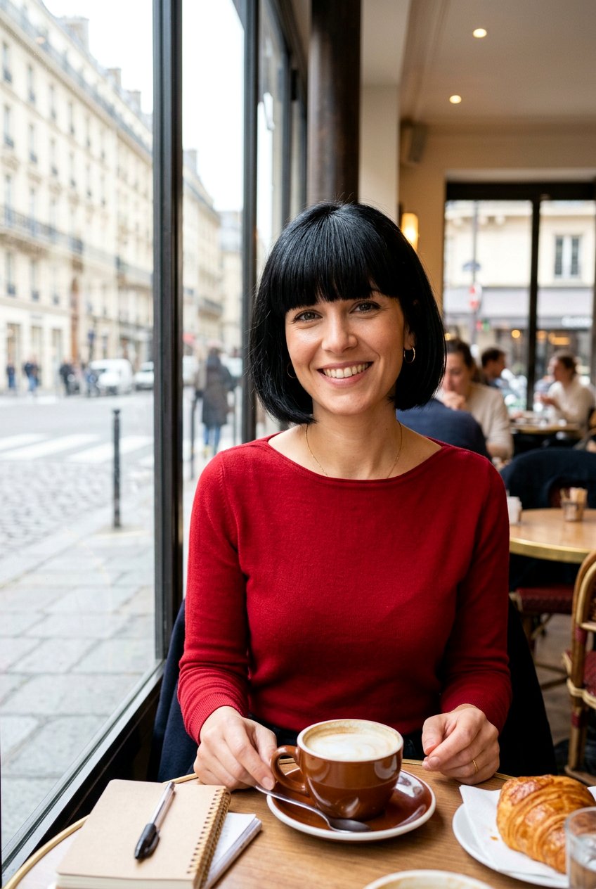 French Bob With Bangs For Receding Hairline - 20 haircut for hair loss around temples women - 20 haircut for hair loss around temples women
