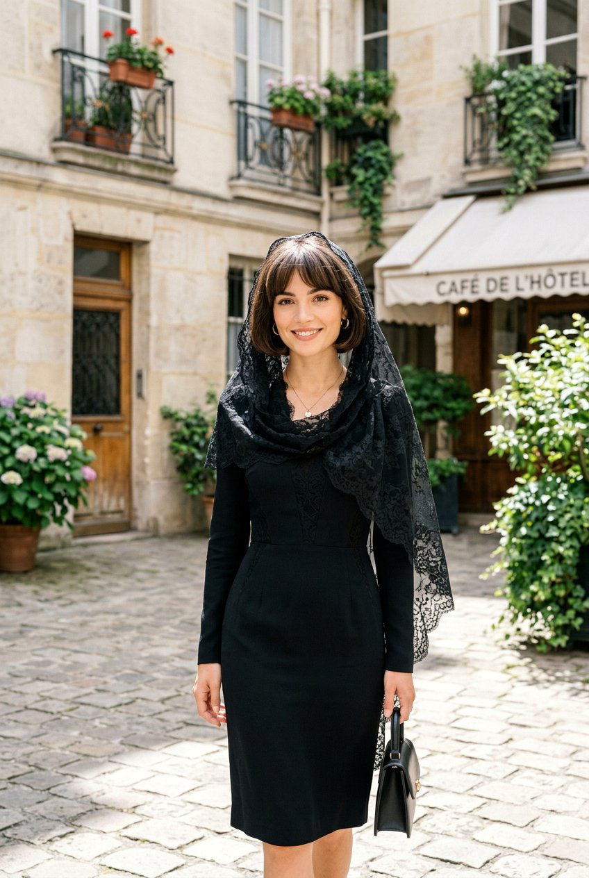 French Bob With Bangs - 20 bridal hairstyle for short bob with veil - 20 bridal hairstyle for short bob with veil