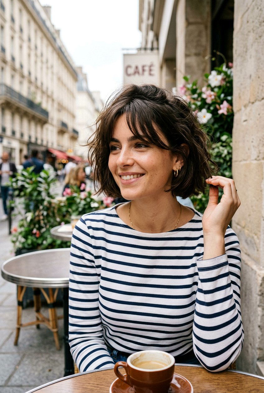 French Bob With Curtain Bangs - 20 curtain bangs with bob for mature women - 20 curtain bangs with bob for mature women