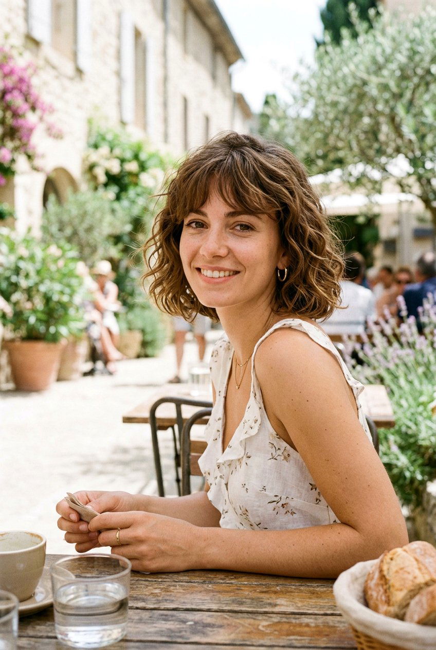 French Bob With Fringe For Wavy Hair - 20 french bob with fringe - 20 french bob with fringe